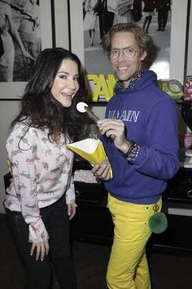 Mariella Ahrens und Jens Hilbert beim GRAZIA Pop Up Breakfast auf der Mercedes-Benz Fashion Week Berlin Autumn Winter 2017. Berlin, 18.01.2017 Foto:xS.xGabschx xFuturexImage