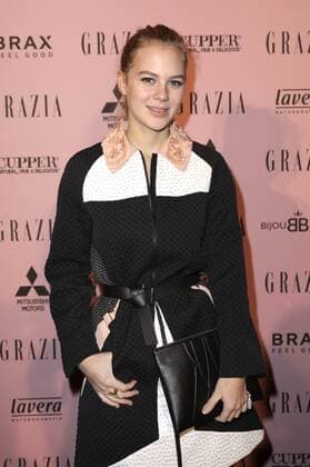 Alicia von Rittberg beim GRAZIA Pop Up Breakfast auf der Mercedes-Benz Fashion Week Berlin Autumn Winter 2017. Berlin, 18.01.2017 Foto:xS.xGabschx xFuturexImage