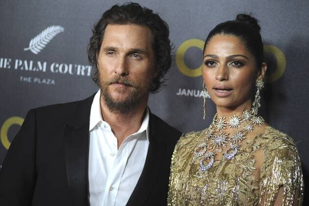 Matthew McConaughey mit Gattin Camila Alves bei der Weltpremiere des Kinofilms Gold im AMC Loews Lincoln Square 13 Theater. New York, 17.01.2017 Foto:xD.xVanxTinex xFuturexImage