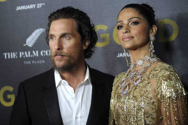 Matthew McConaughey mit Gattin Camila Alves bei der Weltpremiere des Kinofilms Gold im AMC Loews Lincoln Square 13 Theater. New York, 17.01.2017 Foto:xD.xVanxTinex xFuturexImage