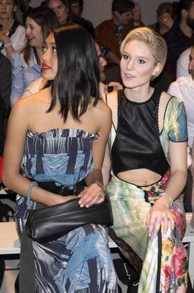 Anuthida Ploypetch und Kim Hnizdo bei der Rebekka Ruetz Fashion Show auf der Mercedes-Benz Fashion Week Berlin Autumn Winter 2017. Berlin, 18.01.2017 Foto:xK.xWernerx xFuturexImage