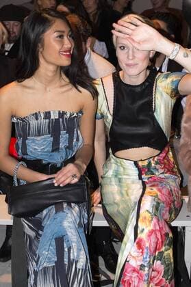 Anuthida Ploypetch und Kim Hnizdo bei der Rebekka Ruetz Fashion Show auf der Mercedes-Benz Fashion Week Berlin Autumn Winter 2017. Berlin, 18.01.2017 Foto:xK.xWernerx xFuturexImage