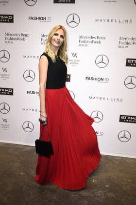 Tanja Buelter bei der Ankunft zur Masonnoee Modenschau am 18.01.2017 im Rahmen der Mercedes-Benz Fashion Week Herbst Winter 2017 in Berlin MBFW Fashionweek 2017 Januar in Berlin- Masonnoee Modenschau 