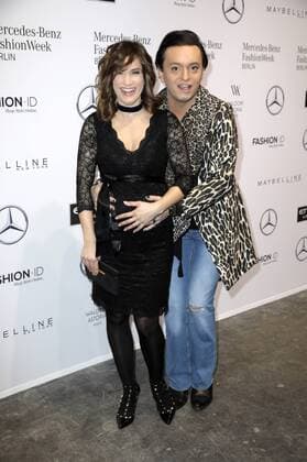 Isabell Horn und Julian F.M. Stoeckel bei der Rebekka Ruetz Fashion Show auf der Mercedes-Benz Fashion Week Berlin Autumn Winter 2017. Berlin, 18.01.2017 Foto:xS.xGabschx xFuturexImage