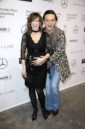 Isabell Horn und Julian F.M. Stoeckel bei der Rebekka Ruetz Fashion Show auf der Mercedes-Benz Fashion Week Berlin Autumn Winter 2017. Berlin, 18.01.2017 Foto:xS.xGabschx xFuturexImage