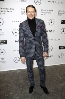 Roman Knizka bei der Laurel Fashion Show auf der Mercedes-Benz Fashion Week Berlin Autumn Winter 2017. Berlin, 18.01.2017 Foto:xS.xGabschx xFuturexImage