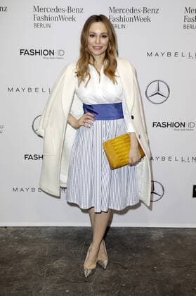 Mina Tander bei der Laurel Fashion Show auf der Mercedes-Benz Fashion Week Berlin Autumn Winter 2017. Berlin, 18.01.2017 Foto:xS.xGabschx xFuturexImage