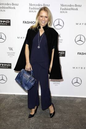 Nova Meierhenrich bei der Laurel Fashion Show auf der Mercedes-Benz Fashion Week Berlin Autumn Winter 2017. Berlin, 18.01.2017 Foto:xS.xGabschx xFuturexImage