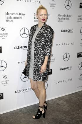 Franziska Knuppe bei der Laurel Fashion Show auf der Mercedes-Benz Fashion Week Berlin Autumn Winter 2017. Berlin, 18.01.2017 Foto:xS.xGabschx xFuturexImage