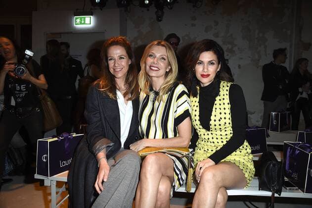 Alexandra Neldel, Ursula Karven und Viktoria Lauterbach bei der Laurel Modenschau am 18.01.2017 im Rahmen der Mercedes-Benz Fashion Week Herbst Winter 2017 in Berlin MBFW Fashionweek 2017 Januar in Berlin- Laurel Modenschau 