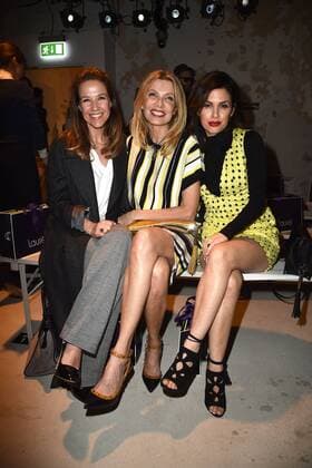 Alexandra Neldel, Ursula Karven und Viktoria Lauterbach bei der Laurel Modenschau am 18.01.2017 im Rahmen der Mercedes-Benz Fashion Week Herbst Winter 2017 in Berlin MBFW Fashionweek 2017 Januar in Berlin- Laurel Modenschau 