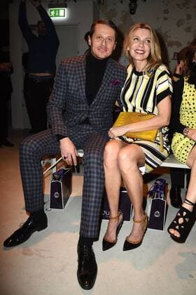 Roman Knizka und Ursula Karven bei der Laurel Modenschau am 18.01.2017 im Rahmen der Mercedes-Benz Fashion Week Herbst Winter 2017 in Berlin MBFW Fashionweek 2017 Januar in Berlin- Laurel Modenschau 