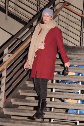 Neue Mode Kollektion POMPOEOES by Chanel21 Nina Eichinger Berlin Premiere Mein Blind Date mit dem Leben im Kino der Kulturbrauerei in Berlin, am 17.01.2016