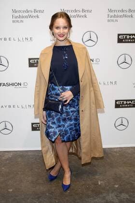 Berlin Fashion Week - Prominente bei Laurel Sonja Gerhardt - Ankunft zur Laurèl Fashion-Show im Rahmen der Mercedes-Benz Fashion Week Berlin Spring Summer 2017 Collections im Kaufhaus Jandorf in Berlin am 18.01.2017. Mercedes-Benz Fashion Week Berlin Spring Summer 2017 Collections