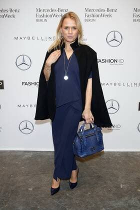Berlin Fashion Week - Prominente bei Laurel Nova Meierhenrich - Ankunft zur Laurèl Fashion-Show im Rahmen der Mercedes-Benz Fashion Week Berlin Spring Summer 2017 Collections im Kaufhaus Jandorf in Berlin am 18.01.2017. Mercedes-Benz Fashion Week Berlin Spring Summer 2017 Collections