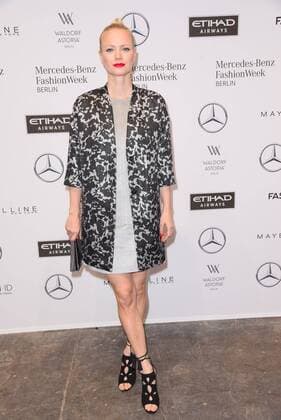 Franziska Knuppe Laurel Fashion Show während der Mercedes Benz Fashion Week Autumn Winter 2017 im Kaufhaus Jahndorf n Berlin am 18.01.2017