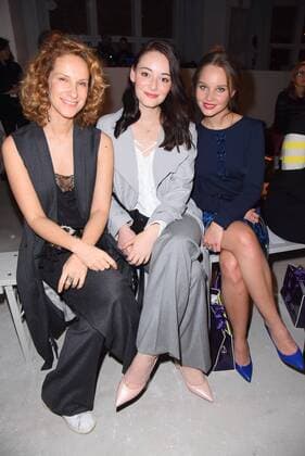 Chiara Schoras, Maria Ehrich, Sonja Gerhardt Laurel Fashion Show während der Mercedes Benz Fashion Week Autumn Winter 2017 im Kaufhaus Jahndorf n Berlin am 18.01.2017