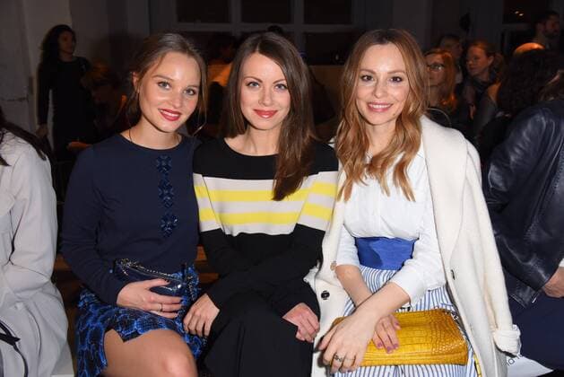 Sonja Gerhardt, Alice Dwyer, Mina Tander Laurel Fashion Show während der Mercedes Benz Fashion Week Autumn Winter 2017 im Kaufhaus Jahndorf n Berlin am 18.01.2017