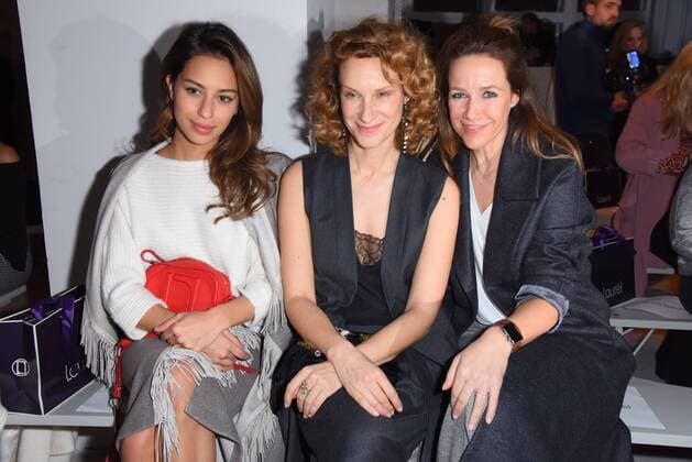 Gizem Emre, Chiara Schoras, Alexandra Neldel Laurel Fashion Show während der Mercedes Benz Fashion Week Autumn Winter 2017 im Kaufhaus Jahndorf n Berlin am 18.01.2017