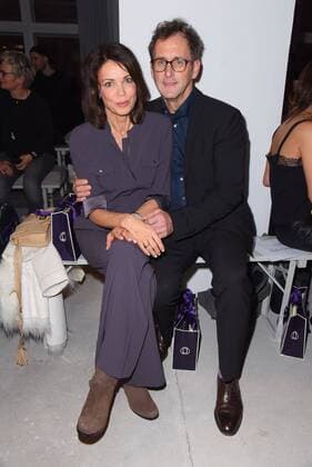 Gerit Kling mit Ehemann Wolfram Becker Laurel Fashion Show während der Mercedes Benz Fashion Week Autumn Winter 2017 im Kaufhaus Jahndorf n Berlin am 18.01.2017