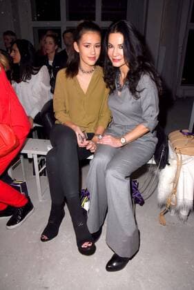 Mariella Ahrens mit Tochter Isabella Laurel Fashion Show während der Mercedes Benz Fashion Week Autumn Winter 2017 im Kaufhaus Jahndorf n Berlin am 18.01.2017
