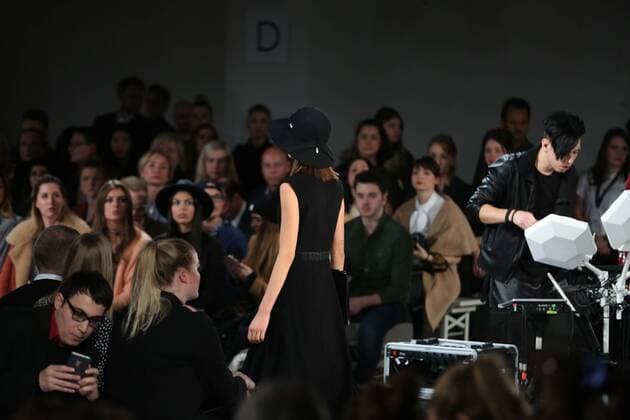Berlin Fashion Week - Maisonnoee Modenschau Maisonee at the Mercedes-Benz Fashion Week Berlin Maisonee showcases its latest Autumn Winter 2017 Collections in the Kaufhaus Jandorf in the Brunnenstrasse in Berlin-Mitte during the Mercedes-Benz Fashion Week Berlin Autumn Winter 2017 Collections. The photo shows models with the Maisonee collection on the catwalk.  SimonexKuhlmey