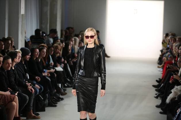 Berlin Fashion Week - Maisonnoee Modenschau Maisonee at the Mercedes-Benz Fashion Week Berlin Maisonee showcases its latest Autumn Winter 2017 Collections in the Kaufhaus Jandorf in the Brunnenstrasse in Berlin-Mitte during the Mercedes-Benz Fashion Week Berlin Autumn Winter 2017 Collections. The photo shows models with the Maisonee collection on the catwalk.  SimonexKuhlmey
