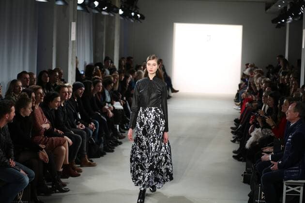 Berlin Fashion Week - Maisonnoee Modenschau Maisonee at the Mercedes-Benz Fashion Week Berlin Maisonee showcases its latest Autumn Winter 2017 Collections in the Kaufhaus Jandorf in the Brunnenstrasse in Berlin-Mitte during the Mercedes-Benz Fashion Week Berlin Autumn Winter 2017 Collections. The photo shows models with the Maisonee collection on the catwalk.  SimonexKuhlmey