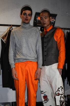 France:Beirendonck backstage at PFW Walter Van Beirendonck backstage at Paris man s fashion week.  GaetanoxPiazzolla