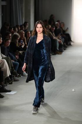Laurel at the Mercedes-Benz Fashion Week Berlin Laurel showcases its latest Autumn Winter 2017 Collections in the Kaufhaus Jandorf in the Brunnenstrasse in Berlin-Mitte during the Mercedes-Benz Fashion Week Berlin Autumn Winter 2017 Collections. The photo shows models with the LAUREL collection on the catwalk.  SimonexKuhlmey