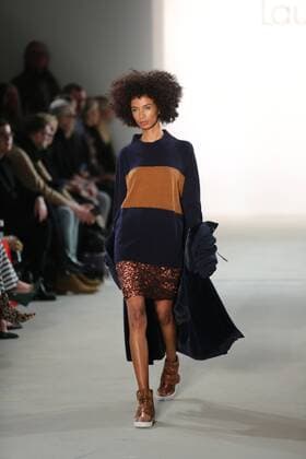 Laurel at the Mercedes-Benz Fashion Week Berlin Laurel showcases its latest Autumn Winter 2017 Collections in the Kaufhaus Jandorf in the Brunnenstrasse in Berlin-Mitte during the Mercedes-Benz Fashion Week Berlin Autumn Winter 2017 Collections. The photo shows models with the LAUREL collection on the catwalk.  SimonexKuhlmey