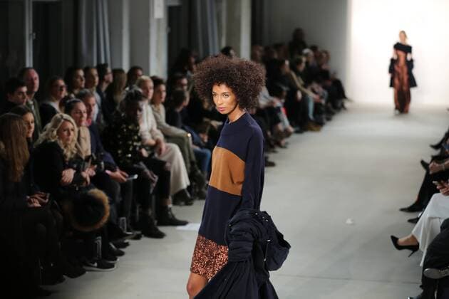 Laurel at the Mercedes-Benz Fashion Week Berlin Laurel showcases its latest Autumn Winter 2017 Collections in the Kaufhaus Jandorf in the Brunnenstrasse in Berlin-Mitte during the Mercedes-Benz Fashion Week Berlin Autumn Winter 2017 Collections. The photo shows models with the LAUREL collection on the catwalk.  SimonexKuhlmey