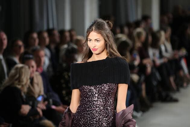 Laurel at the Mercedes-Benz Fashion Week Berlin Laurel showcases its latest Autumn Winter 2017 Collections in the Kaufhaus Jandorf in the Brunnenstrasse in Berlin-Mitte during the Mercedes-Benz Fashion Week Berlin Autumn Winter 2017 Collections. The photo shows models with the LAUREL collection on the catwalk.  SimonexKuhlmey