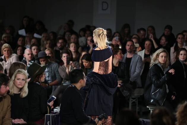 Laurel at the Mercedes-Benz Fashion Week Berlin Laurel showcases its latest Autumn Winter 2017 Collections in the Kaufhaus Jandorf in the Brunnenstrasse in Berlin-Mitte during the Mercedes-Benz Fashion Week Berlin Autumn Winter 2017 Collections. The photo shows models with the LAUREL collection on the catwalk.  SimonexKuhlmey