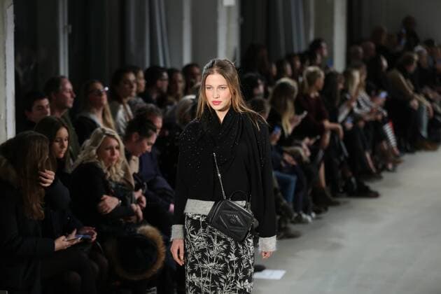 Laurel at the Mercedes-Benz Fashion Week Berlin Laurel showcases its latest Autumn Winter 2017 Collections in the Kaufhaus Jandorf in the Brunnenstrasse in Berlin-Mitte during the Mercedes-Benz Fashion Week Berlin Autumn Winter 2017 Collections. The photo shows models with the LAUREL collection on the catwalk.  SimonexKuhlmey