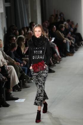 Laurel at the Mercedes-Benz Fashion Week Berlin Laurel showcases its latest Autumn Winter 2017 Collections in the Kaufhaus Jandorf in the Brunnenstrasse in Berlin-Mitte during the Mercedes-Benz Fashion Week Berlin Autumn Winter 2017 Collections. The photo shows models with the LAUREL collection on the catwalk.  SimonexKuhlmey