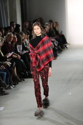 Laurel at the Mercedes-Benz Fashion Week Berlin Laurel showcases its latest Autumn Winter 2017 Collections in the Kaufhaus Jandorf in the Brunnenstrasse in Berlin-Mitte during the Mercedes-Benz Fashion Week Berlin Autumn Winter 2017 Collections. The photo shows models with the LAUREL collection on the catwalk.  SimonexKuhlmey