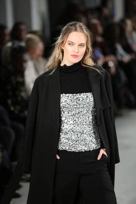 Laurel at the Mercedes-Benz Fashion Week Berlin Laurel showcases its latest Autumn Winter 2017 Collections in the Kaufhaus Jandorf in the Brunnenstrasse in Berlin-Mitte during the Mercedes-Benz Fashion Week Berlin Autumn Winter 2017 Collections. The photo shows models with the LAUREL collection on the catwalk.  SimonexKuhlmey