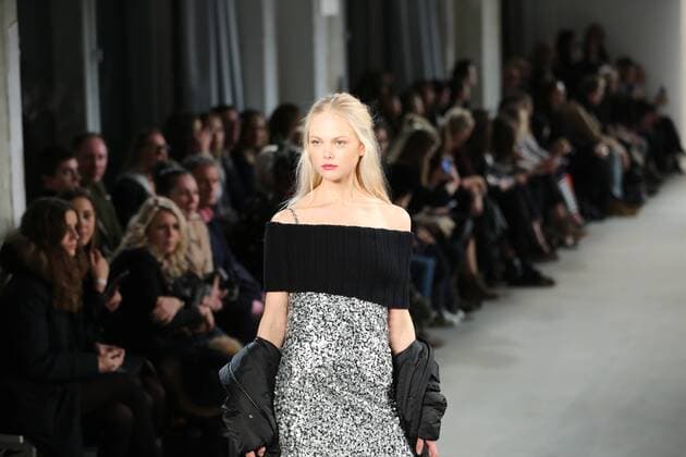 Laurel at the Mercedes-Benz Fashion Week Berlin Laurel showcases its latest Autumn Winter 2017 Collections in the Kaufhaus Jandorf in the Brunnenstrasse in Berlin-Mitte during the Mercedes-Benz Fashion Week Berlin Autumn Winter 2017 Collections. The photo shows models with the LAUREL collection on the catwalk.  SimonexKuhlmey