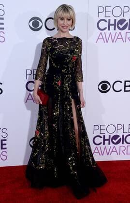 Actress Chelsea Kane attends the 43rd annual People s Choice Awards at the Microsoft Theater in Los Angeles on January 18, 2017.  LAP20170118040 JIMxRUYMEN