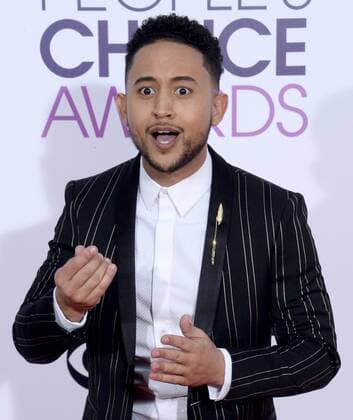 Actor Tahj Mowry attends the 43rd annual People s Choice Awards at the Microsoft Theater in Los Angeles on January 18, 2017.  LAP20170118045 JIMxRUYMEN