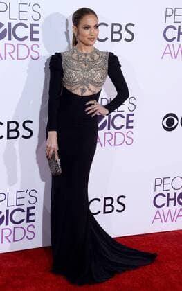 Actress Jennifer Lopez attends the 43rd annual People s Choice Awards at the Microsoft Theater in Los Angeles on January 18, 2017.  LAP20170118095 JIMxRUYMEN