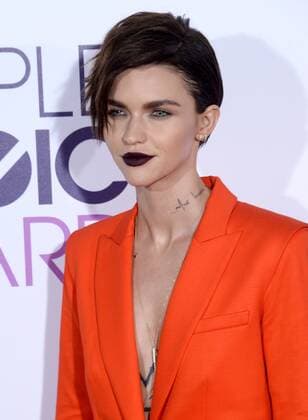 Actress Ruby Rose attends the 43rd annual People s Choice Awards at the Microsoft Theater in Los Angeles on January 18, 2017.  LAP20170118113 JIMxRUYMEN