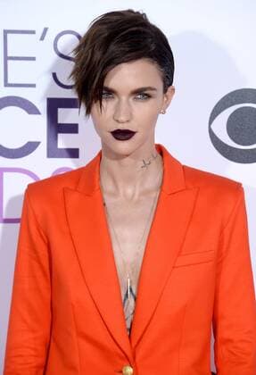 Actress Ruby Rose attends the 43rd annual People s Choice Awards at the Microsoft Theater in Los Angeles on January 18, 2017.  LAP20170118112 JIMxRUYMEN