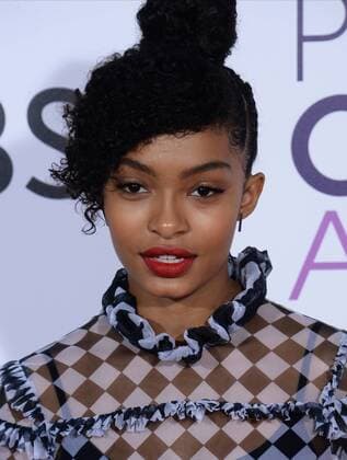Actress Yara Shahidi attends the 43rd annual People s Choice Awards at the Microsoft Theater in Los Angeles on January 18, 2017.  LAP20170118242 JIMxRUYMEN