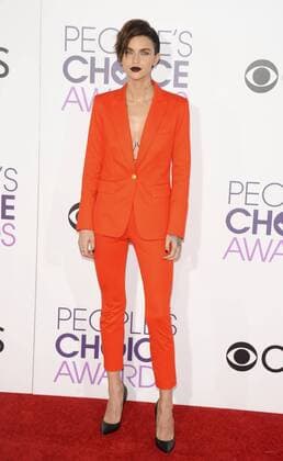 Ruby Rose PEOPLE S CHOICE AWARDS: ARRIVALS Los Angeles Patrick Rideaux PicturePerfect