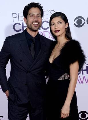 Actor Adam Rodriguez and Grace Gail attend the 43rd annual People s Choice Awards at the Microsoft Theater in Los Angeles on January 18, 2017.  LAP20170118250 JIMxRUYMEN