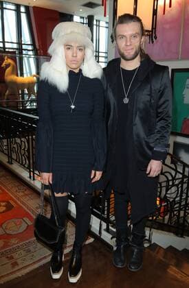 Alina Sueggeler (Band FridaGold) und Andreas Weizel beim Thomas Sabo Fashion Cocktail im China Club, Behrenstrasse, Berlin Copyright imago stock&people GmbH Tinkeres Datum: 18.01.2017 Thomas Sabo Fashion Cocktail