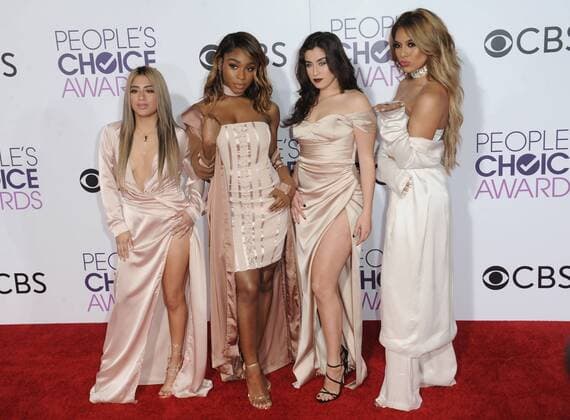 January 18, 2017 - Hollywood, California, U.S. - Ally Brooke, Normani Kordei, Lauren Jauregui, and Dinah Jane attends The 43rd People s Choice Awards - Arrivals held at the Microsoft Theater L.A. Live in Los Angeles, California on January 18, 2017. 2017 Hollywood U.S. - ZUMAl86_ 20170118_zaf_l86_113