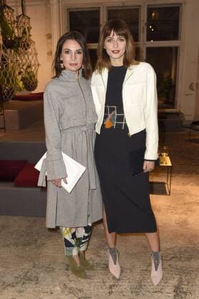 Nadine Warmuth und Eva Padberg bei der Perret Schaad Fashion Show auf der Mercedes-Benz Fashion Week Berlin Autumn Winter 2017. Berlin, 18.01.2017 Foto:xF.xKernx xFuturexImage